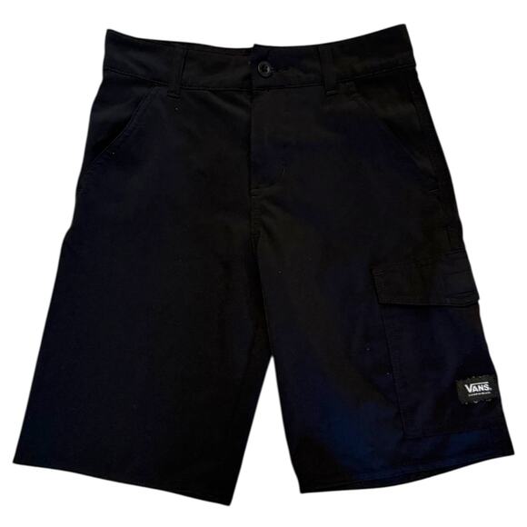 Vans Black Vanphibian Land And Water Chino Shorts Size 10 EUC - Picture 1 of 2